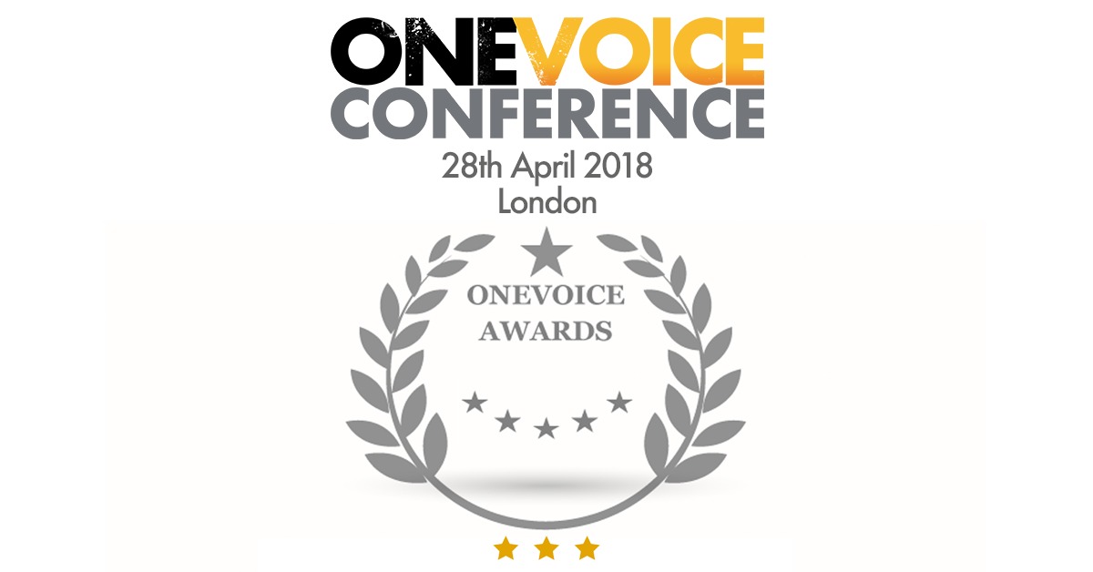 One Voice Awards 2018 Nominations Announced!